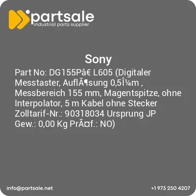 dg155pal605-digitaler-messtaster-auflasung-05i14m-messbereich-155-mm-magentspitze-ohne-interpolator-5-m-kabel-ohne-stecker-zolltarif-nr-90318034-ursprung-jp-gew-000-kg-praf-no