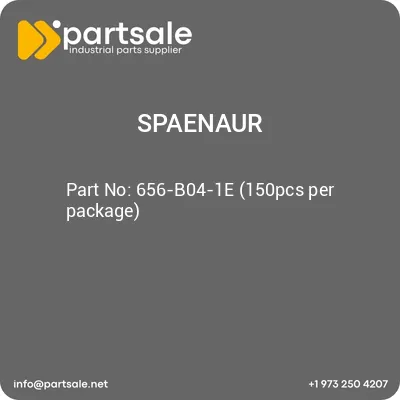 spaenaur-656-b04-1e-150pcs-per-package