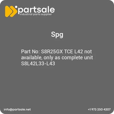 spg-s8r25gx-tce-l42-not-available-only-as-complete-unit-s8l42l33-l43