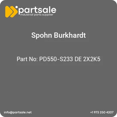 spohn-burkhardt-pd550-s233-de-2x2k5