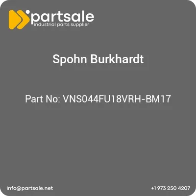 spohn-burkhardt-vns044fu18vrh-bm17