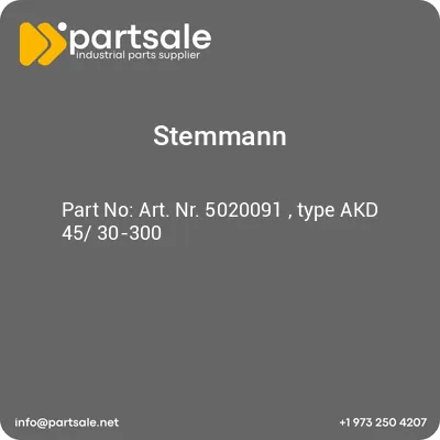 stemmann-art-nr-5020091-type-akd-45-30-300