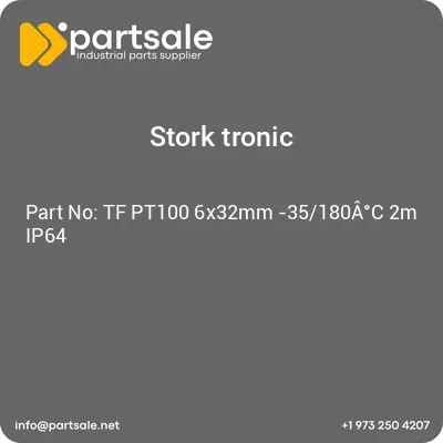 stork-tronic-tf-pt100-6x32mm-35180ac-2m-ip64