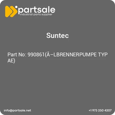 990861albrennerpumpe-typ-ae