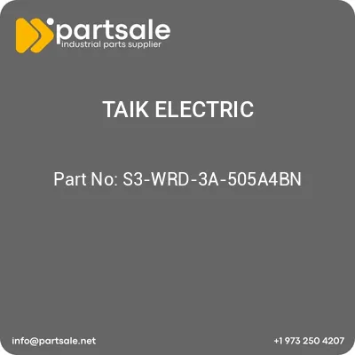 taik-electric-s3-wrd-3a-505a4bn