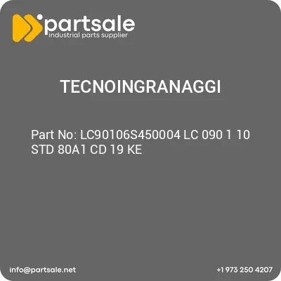 tecnoingranaggi-lc90106s450004-lc-090-1-10-std-80a1-cd-19-ke