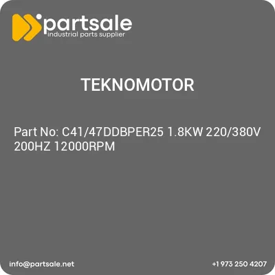 teknomotor-c4147ddbper25-18kw-220380v-200hz-12000rpm