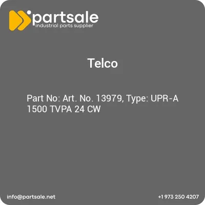 art-no-13979-type-upr-a-1500-tvpa-24-cw