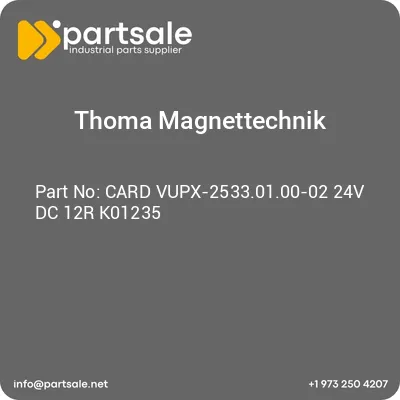 card-vupx-25330100-02-24v-dc-12r-k01235