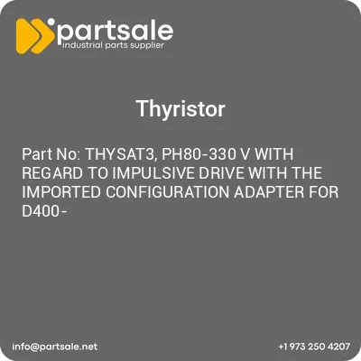 thysat3-ph80-330-v-with-regard-to-impulsive-drive-with-the-imported-configuration-adapter-for-d400