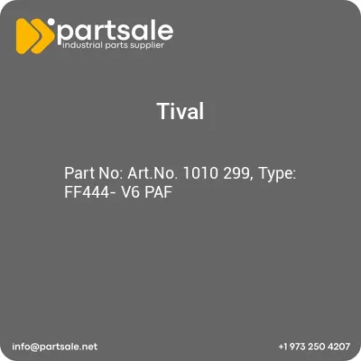 artno-1010-299-type-ff444-v6-paf