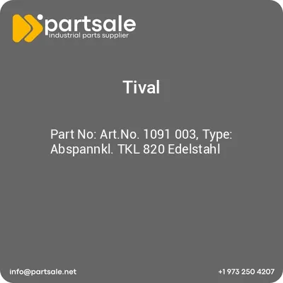 tival-artno-1091-003-type-abspannkl-tkl-820-edelstahl