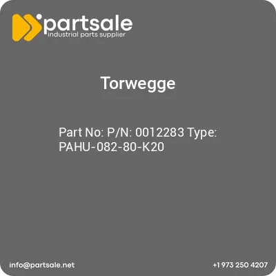 torwegge-pn-0012283-type-pahu-082-80-k20