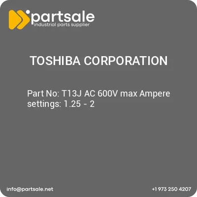 toshiba-corporation-t13j-ac-600v-max-ampere-settings-125-2