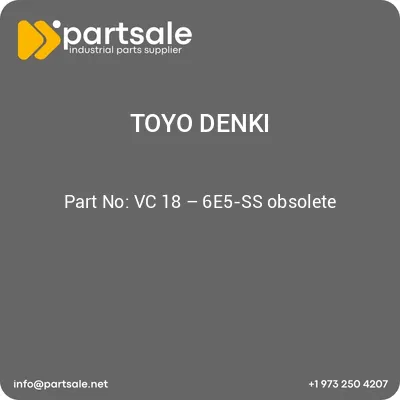 toyo-denki-vc-18-6e5-ss-obsolete