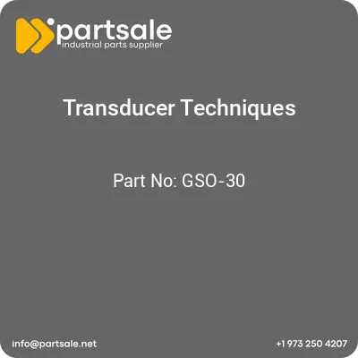 transducer-techniques-gso-30