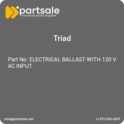 electrical-ballast-with-120-v-ac-input