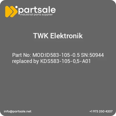 modid583-105-05-sn50944-replaced-by-kds583-105-05-a01