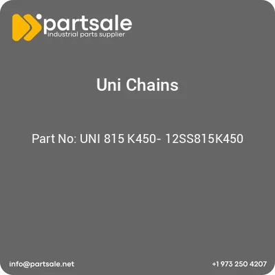 uni-815-k450-12ss815k450