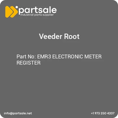 emr3-electronic-meter-register