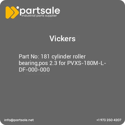 181-cylinder-roller-bearingpos-23-for-pvxs-180m-l-df-000-000