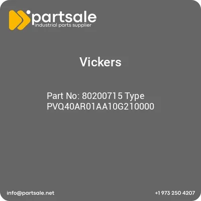 vickers-80200715-type-pvq40ar01aa10g210000