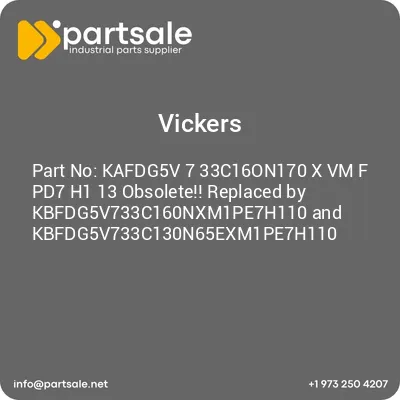 kafdg5v-7-33c16on170-x-vm-f-pd7-h1-13-obsolete-replaced-by-kbfdg5v733c160nxm1pe7h110-and-kbfdg5v733c130n65exm1pe7h110