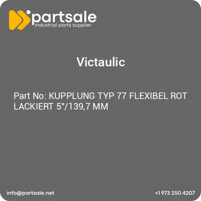 kupplung-typ-77-flexibel-rot-lackiert-51397-mm