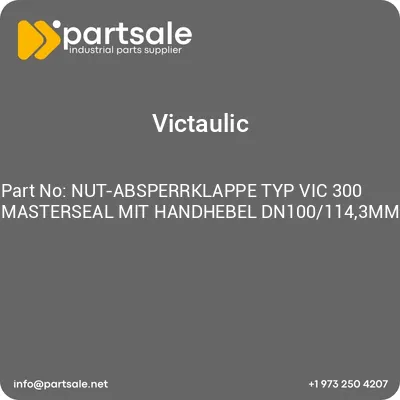 nut-absperrklappe-typ-vic-300-masterseal-mit-handhebel-dn1001143mm