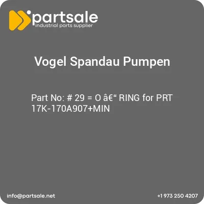 vogel-spandau-pumpen-29-o-a-ring-for-prt-17k-170a907min