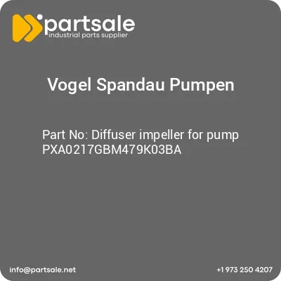 vogel-spandau-pumpen-diffuser-impeller-for-pump-pxa0217gbm479k03ba