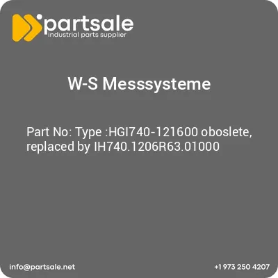 type-hgi740-121600-oboslete-replaced-by-ih7401206r6301000