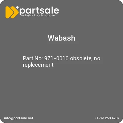 wabash-971-0010-obsolete-no-replecement