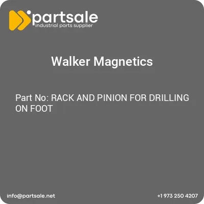 rack-and-pinion-for-drilling-on-foot