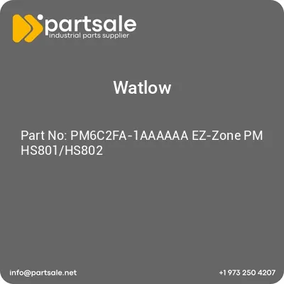 watlow-pm6c2fa-1aaaaaa-ez-zone-pm-hs801hs802