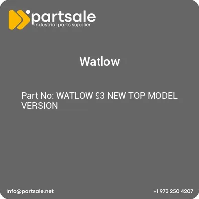 watlow-93-new-top-model-version