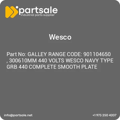 wesco-galley-range-code-901104650-300610mm-440-volts-wesco-navy-type-grb-440-complete-smooth-plate