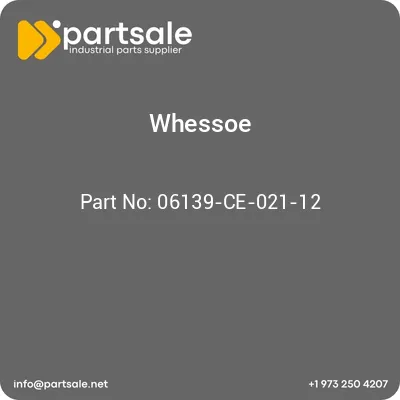 whessoe-06139-ce-021-12