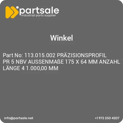 113015002-prazisionsprofil-pr-5-nbv-aussenmae-175-x-64-mm-anzahl-lange-4-100000-mm