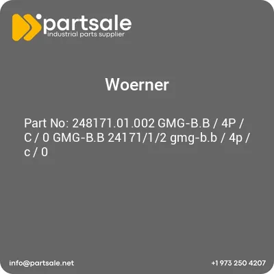 woerner-24817101002-gmg-bb-4p-c-0-gmg-bb-2417112-gmg-bb-4p-c-0