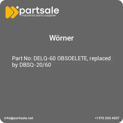 worner-delq-60-obsoelete-replaced-by-dbsq-2060