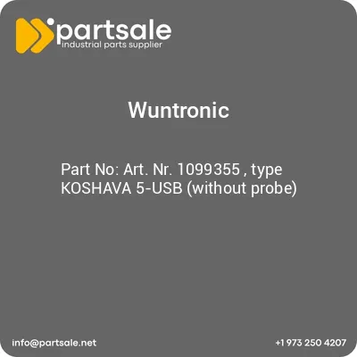 wuntronic-art-nr-1099355-type-koshava-5-usb-without-probe