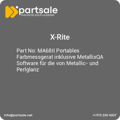 ma68ii-portables-farbmessgerat-inklusive-metallixqa-software-fur-die-von-metallic-und-perlglanz