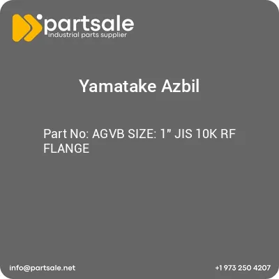 agvb-size-1-jis-10k-rf-flange