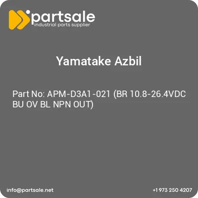 apm-d3a1-021-br-108-264vdc-bu-ov-bl-npn-out