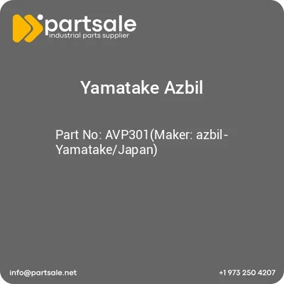 avp301maker-azbil-yamatakejapan