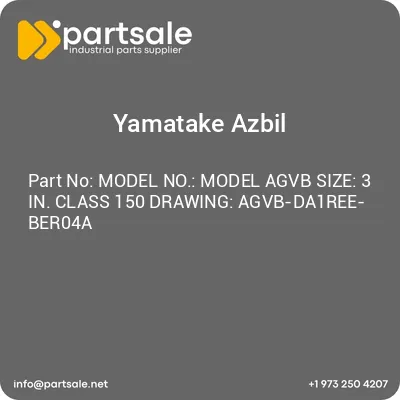 model-no-model-agvb-size-3-in-class-150-drawing-agvb-da1ree-ber04a