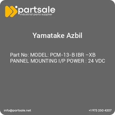 model-pcm-13-b-ibr-xb-pannel-mounting-ip-power-24-vdc