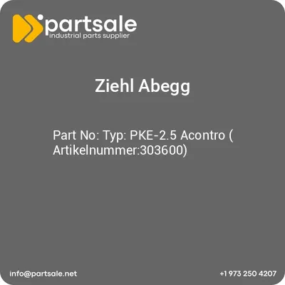 typ-pke-25-acontro-artikelnummer303600