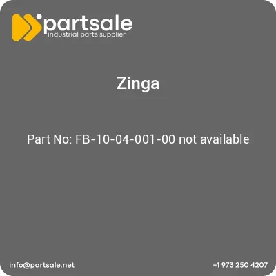 zinga-fb-10-04-001-00-not-available